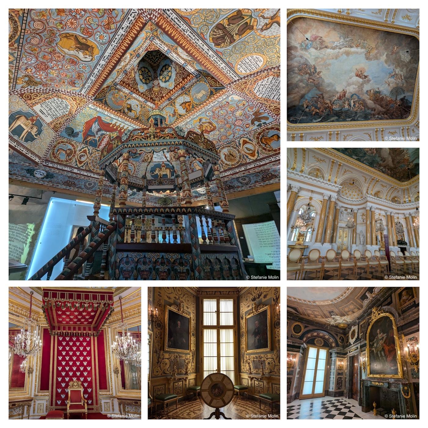 collage of photos from Warsaw